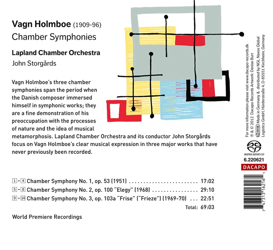 Holmboe: Chamber Symphonies - slide-1