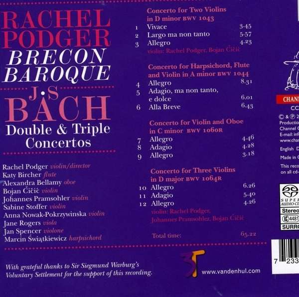 Bach: Double & Triple Concertos - slide-1