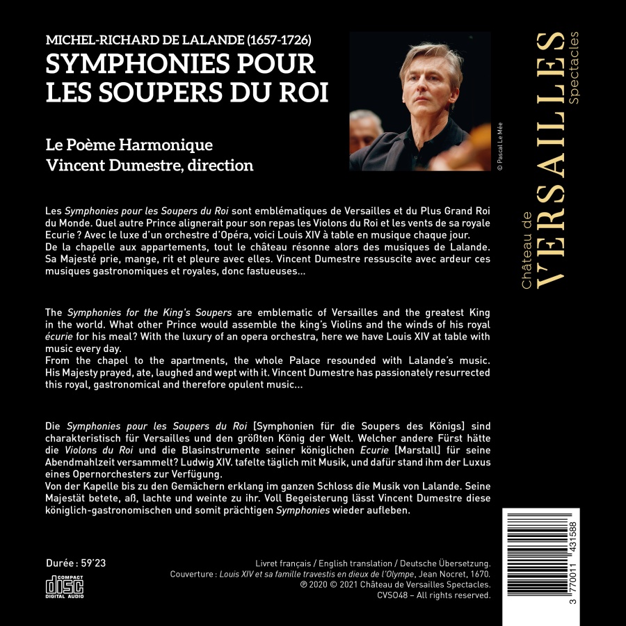Lalande: Les soupers du Roy - slide-1
