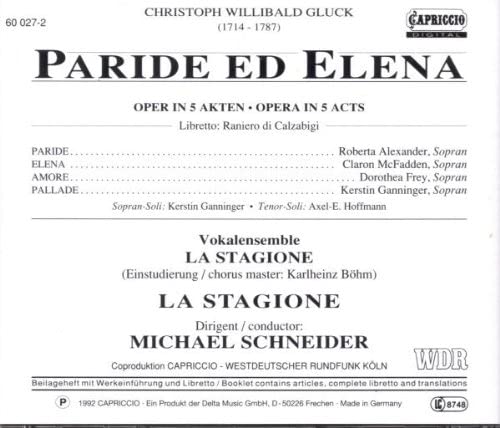 Gluck: Paride ed Elena - slide-1