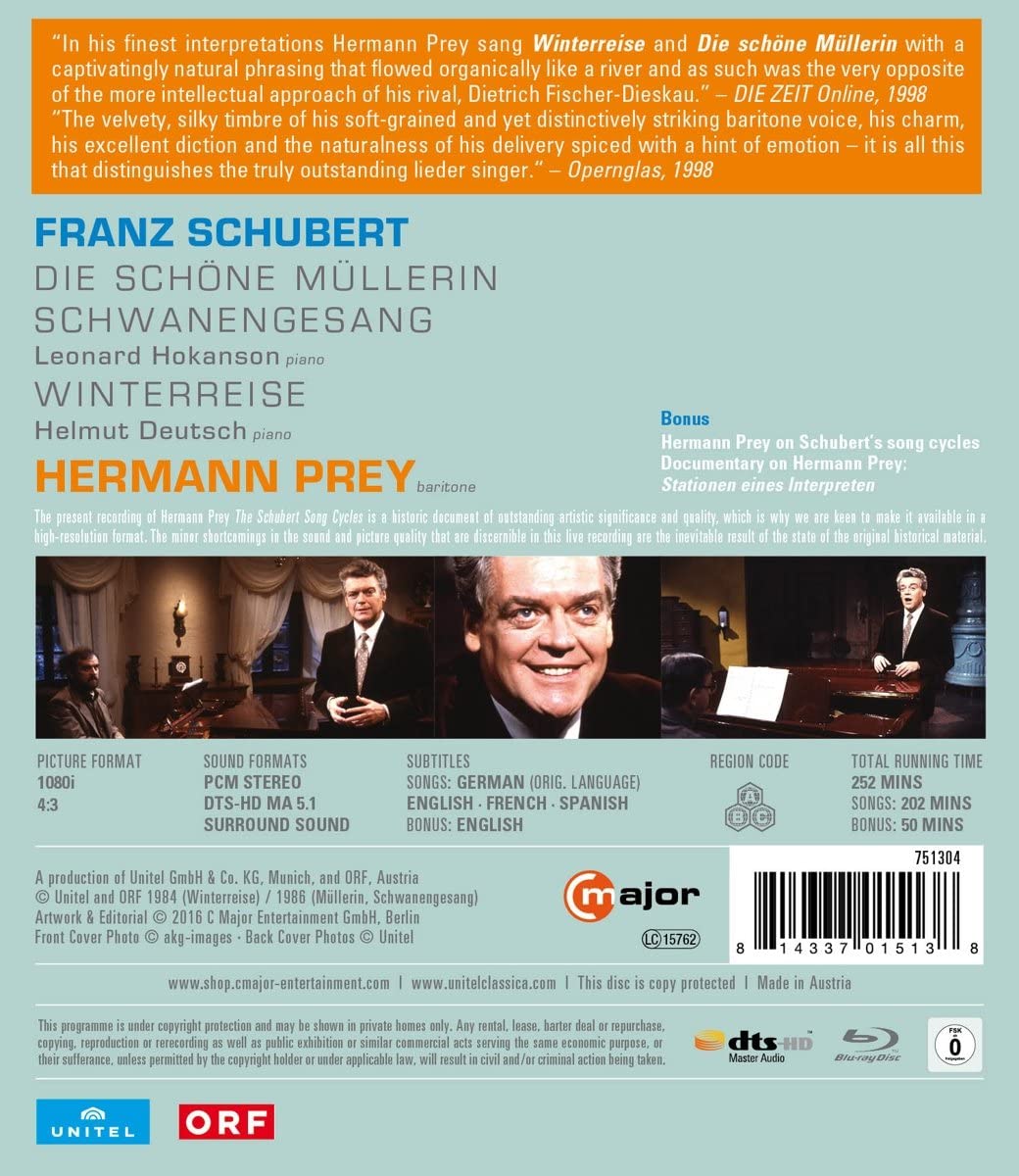 Prey Hermann: The Schubert Song Cycles  - slide-1