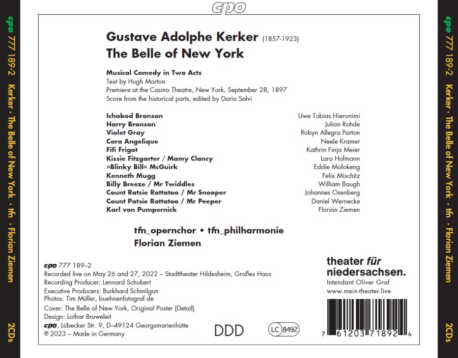 Kerker: The Belle of New York - slide-1