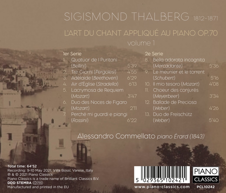 Thalberg: L'Art du Chant Appliqué au Piano, Op.70, Vol. 1 - slide-1