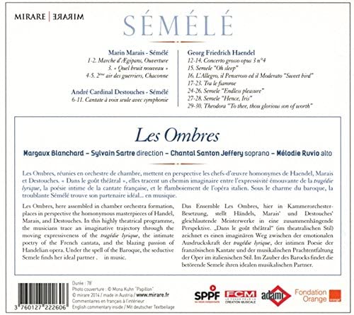 Sémélé - Marais; Destouches & Handel - slide-1