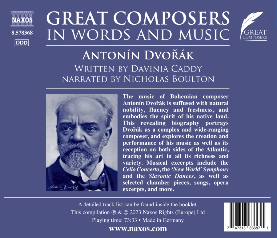 Great Composers in Words and Music: Dvorak - slide-1