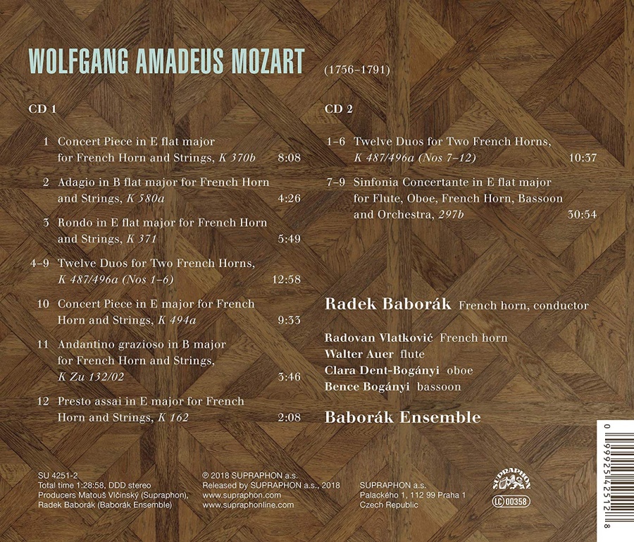 Mozart: Sinfonia Concertate; Music for French Horn - slide-1