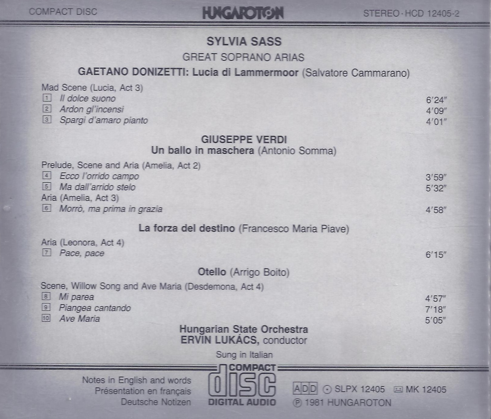 Donizetti/ Verdi: Great Soprano Arias - slide-1