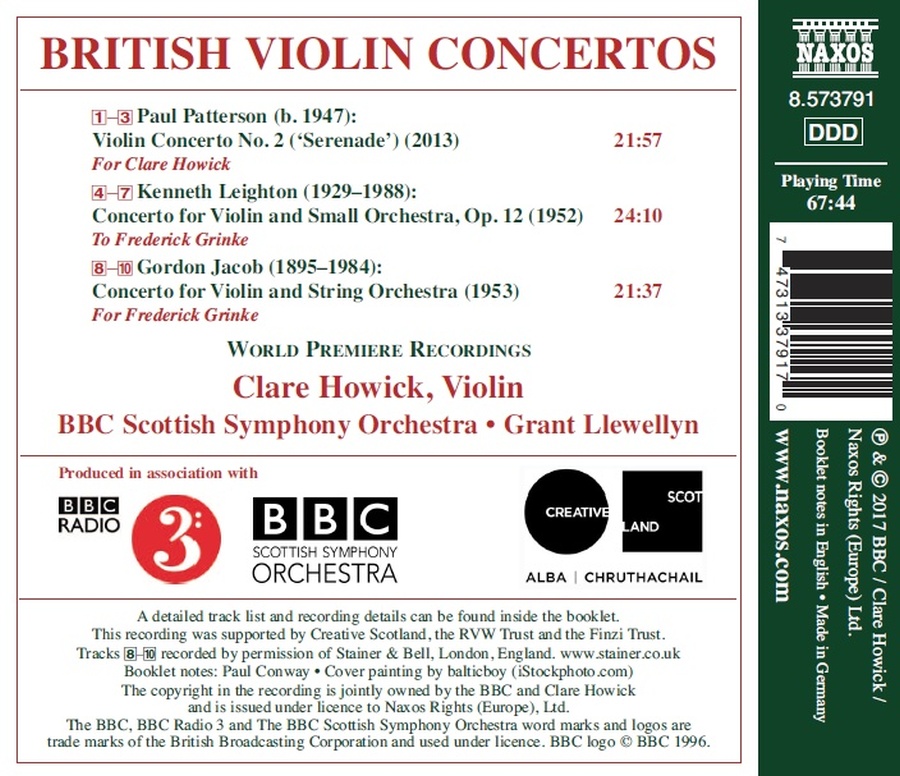 British Violin Concertos - slide-1
