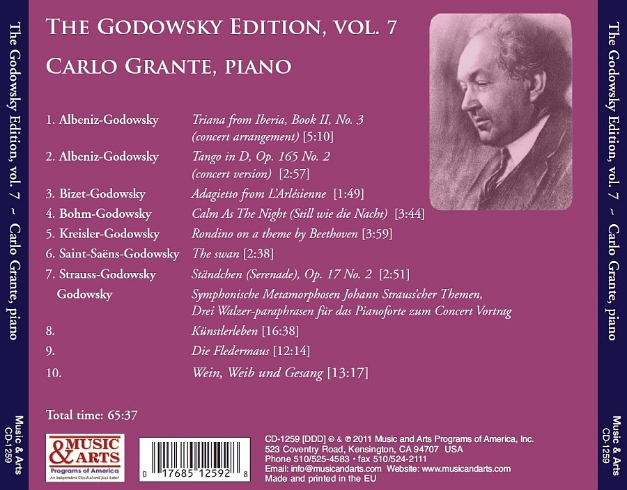 The Godowsky Edition Vol. 7 - slide-1
