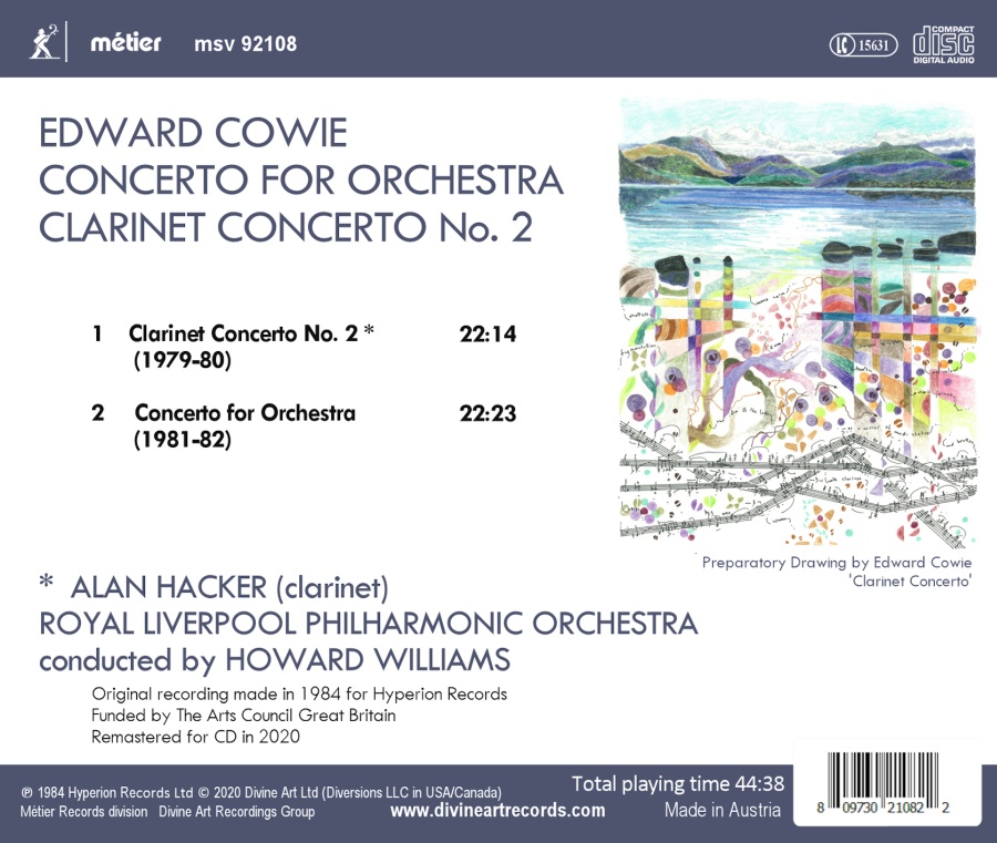Cowie: Orchestral works - slide-1