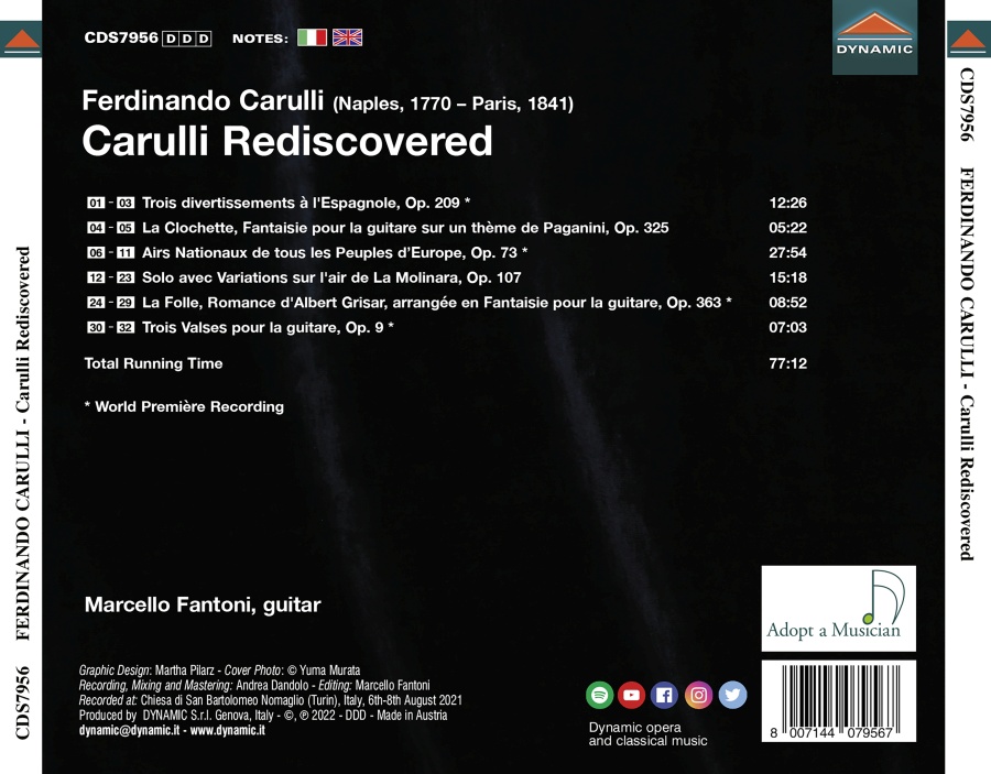 Carulli Rediscovered - slide-1
