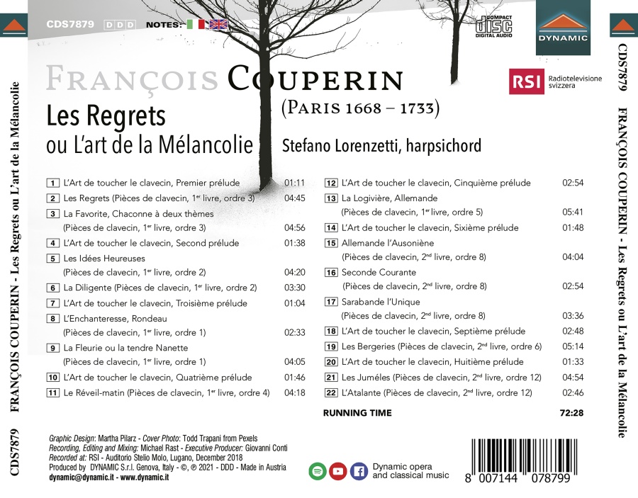 Couperin: Les Regrets - slide-1