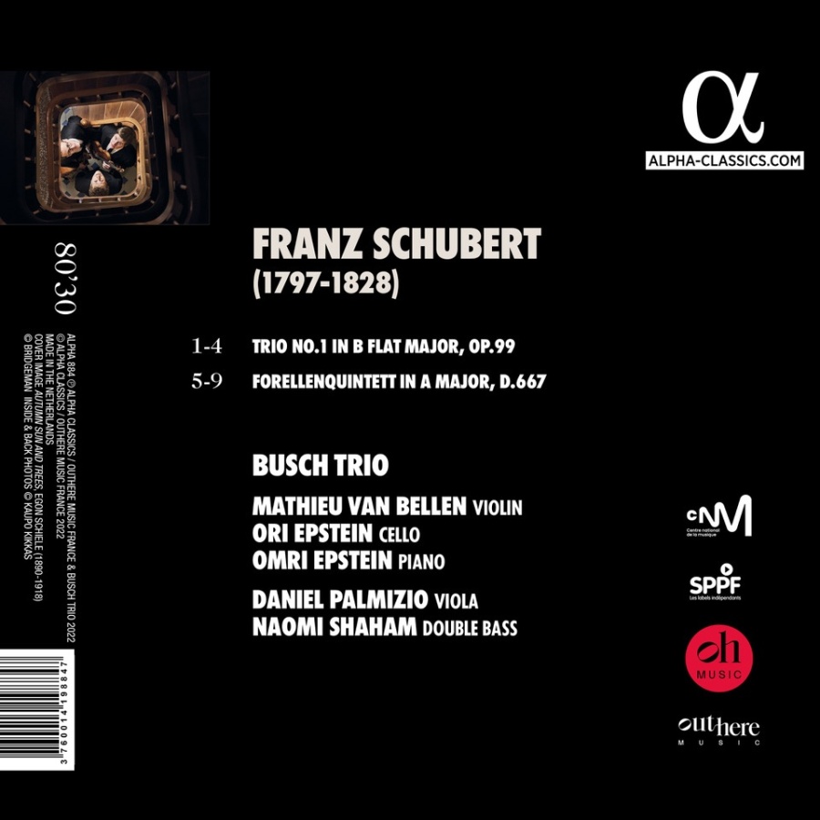 Schubert: Trio Opus 99 & Forellenquintett - slide-1