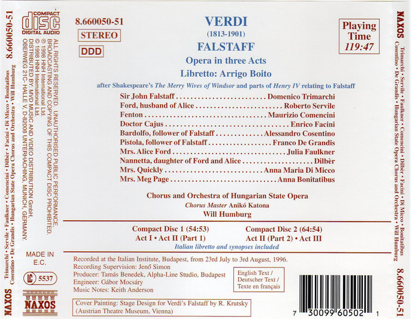 VERDI: Falstaff - slide-1