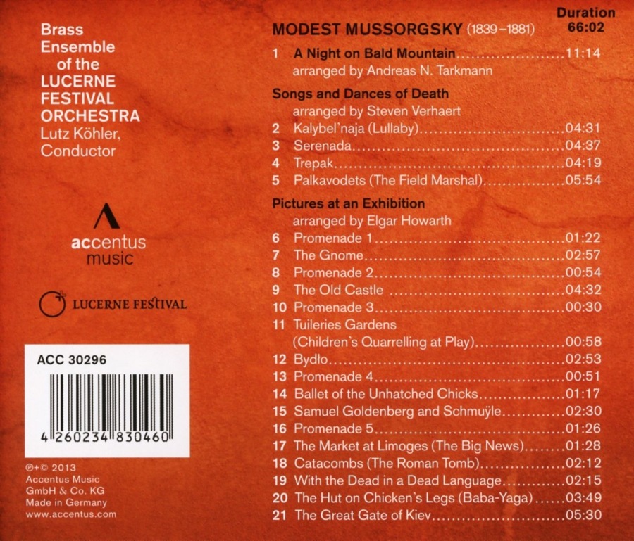 Mussorgsky: Pictures at an Exhibition, Songs and Dances - slide-1