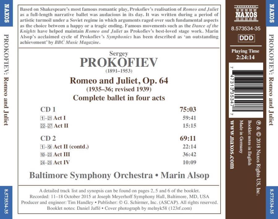 Prokofiev: Romeo and Juliet - slide-1