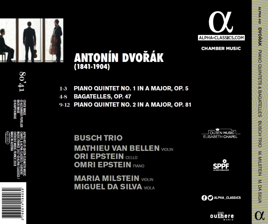 Dvorak: Piano Quintets; Bagatelles - slide-1