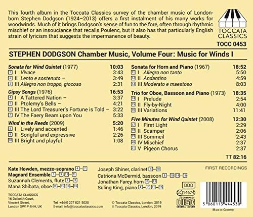 Dodgson: Chamber Music Vol. 4 - slide-1