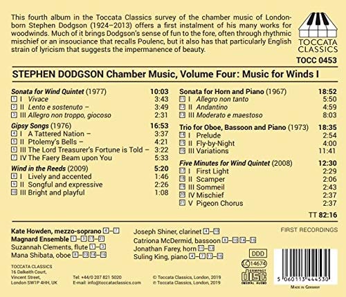 Dodgson: Chamber Music Vol. 4 - slide-1