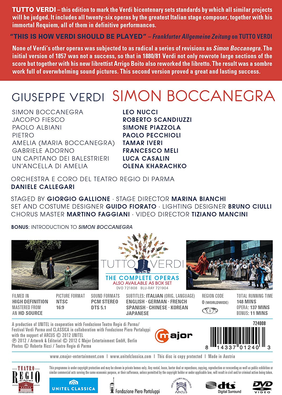 Verdi: Simon Boccanegra / Tutto Verdi - slide-1