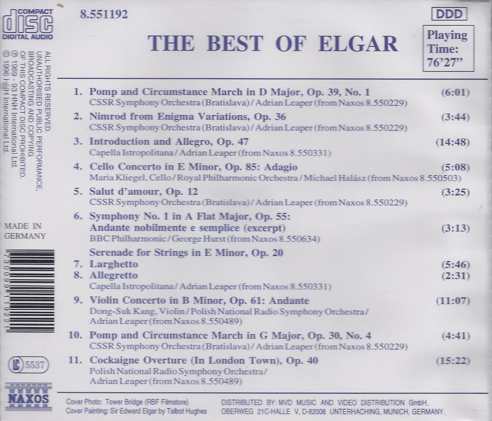 The Best of Elgar - slide-1