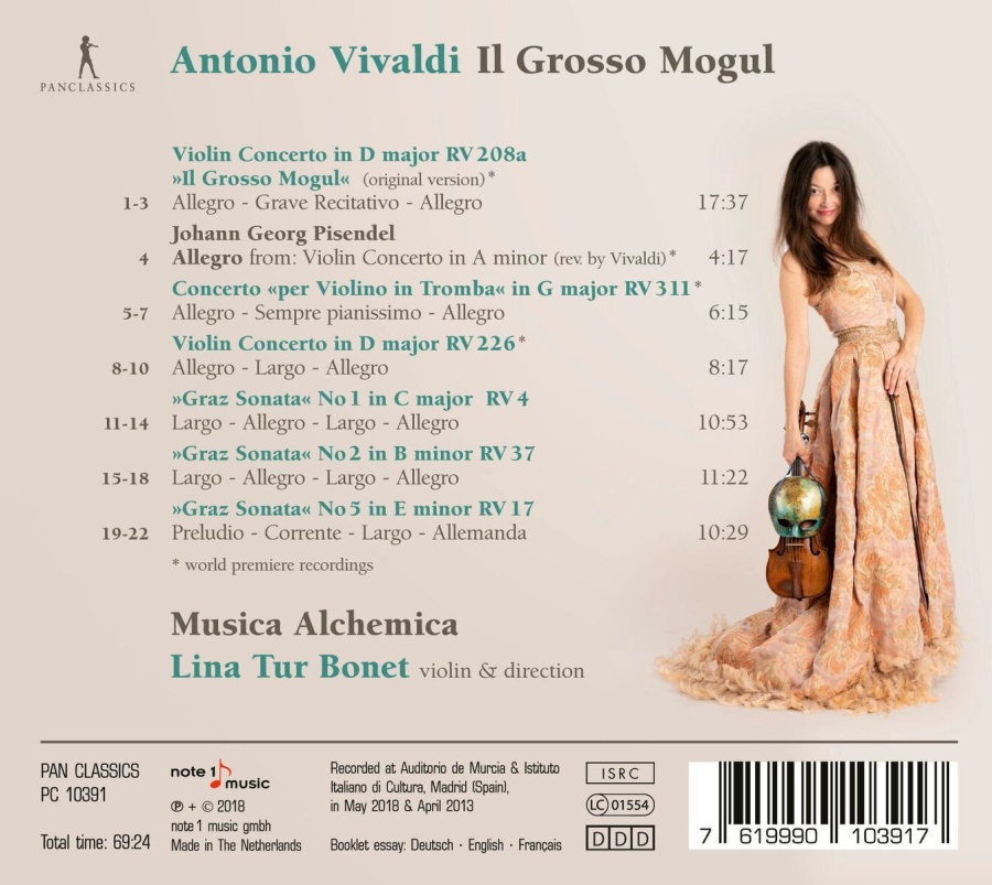 Vivaldi: Il Grosso Mogul - Violin Concertos & Sonatas - slide-1
