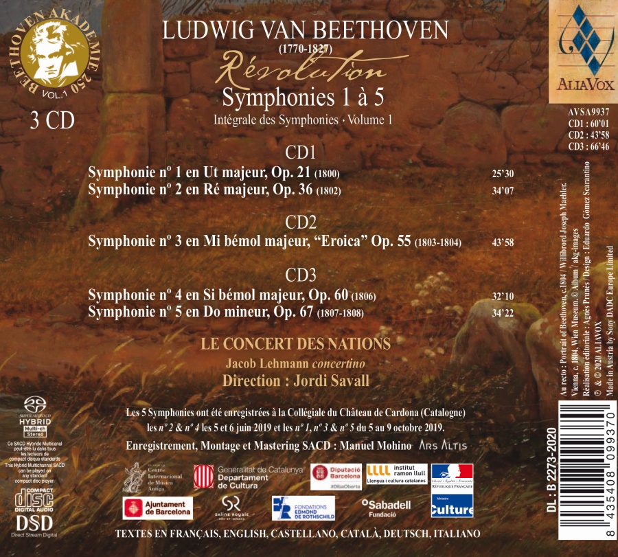Beethoven: Symphonies 1 - 5 - slide-1