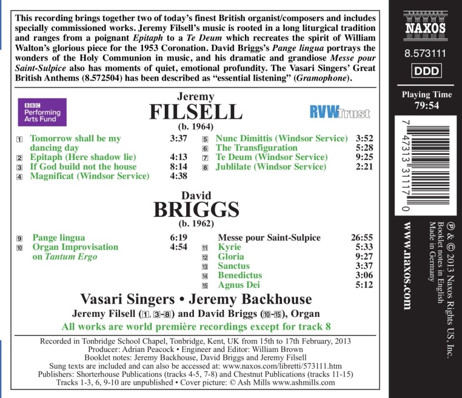 Filsell & Briggs: Choral Music - slide-1