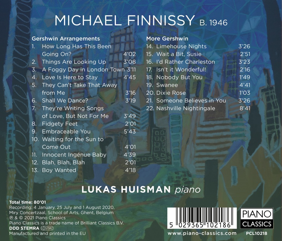 Finnissy: Gershwin Arrangements, More Gershwin - slide-1