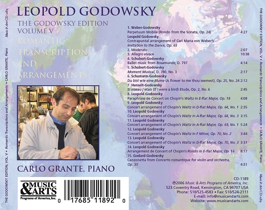 The Godowsky Edition Vol. 5 - Romantic Transcriptions and Arrangements - slide-1