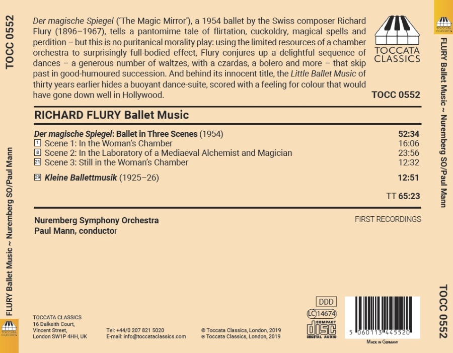 Flury: Ballet Music - slide-1