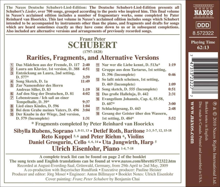 Deutsche Schubert-Lied-Edition 35: Rarities, Fragments and Alternative Versions - slide-1