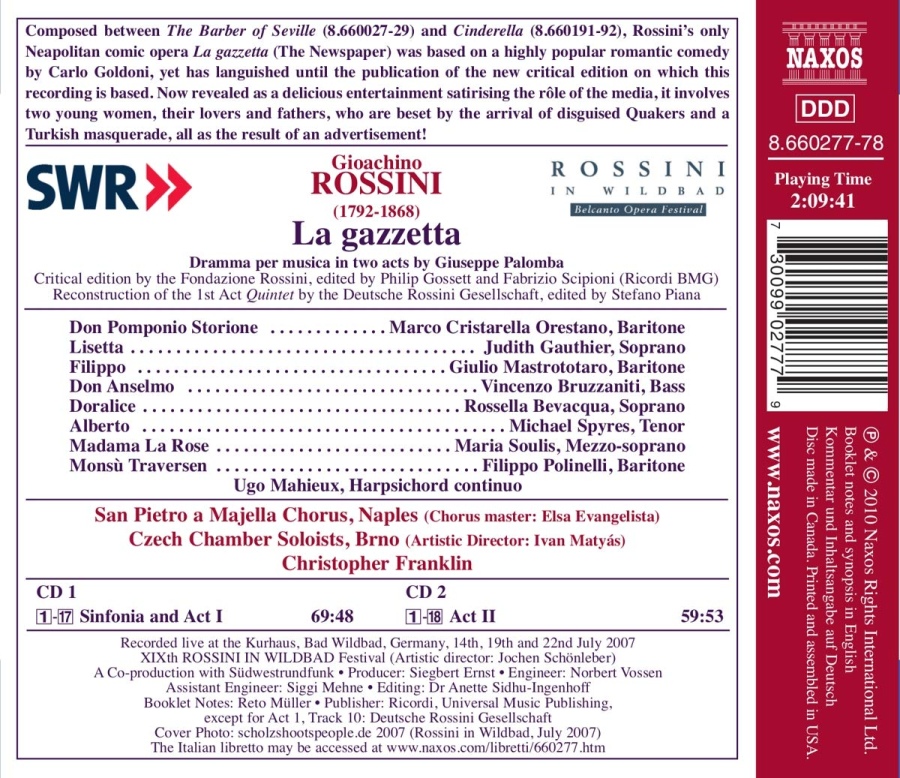 Rossini: La gazzetta - slide-1