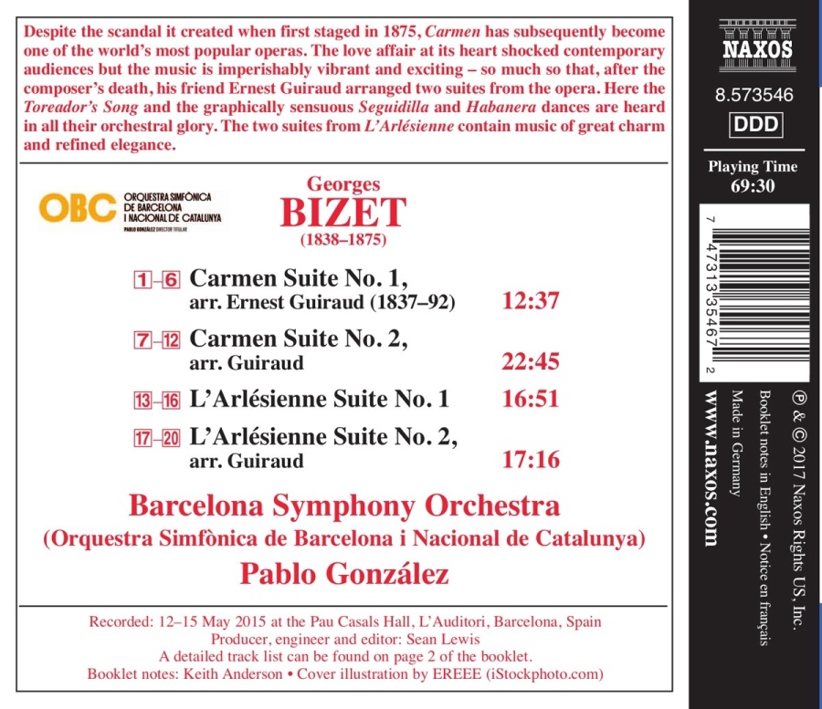 Bizet: Carmen Suites; L’Arlésienne Suites - slide-1