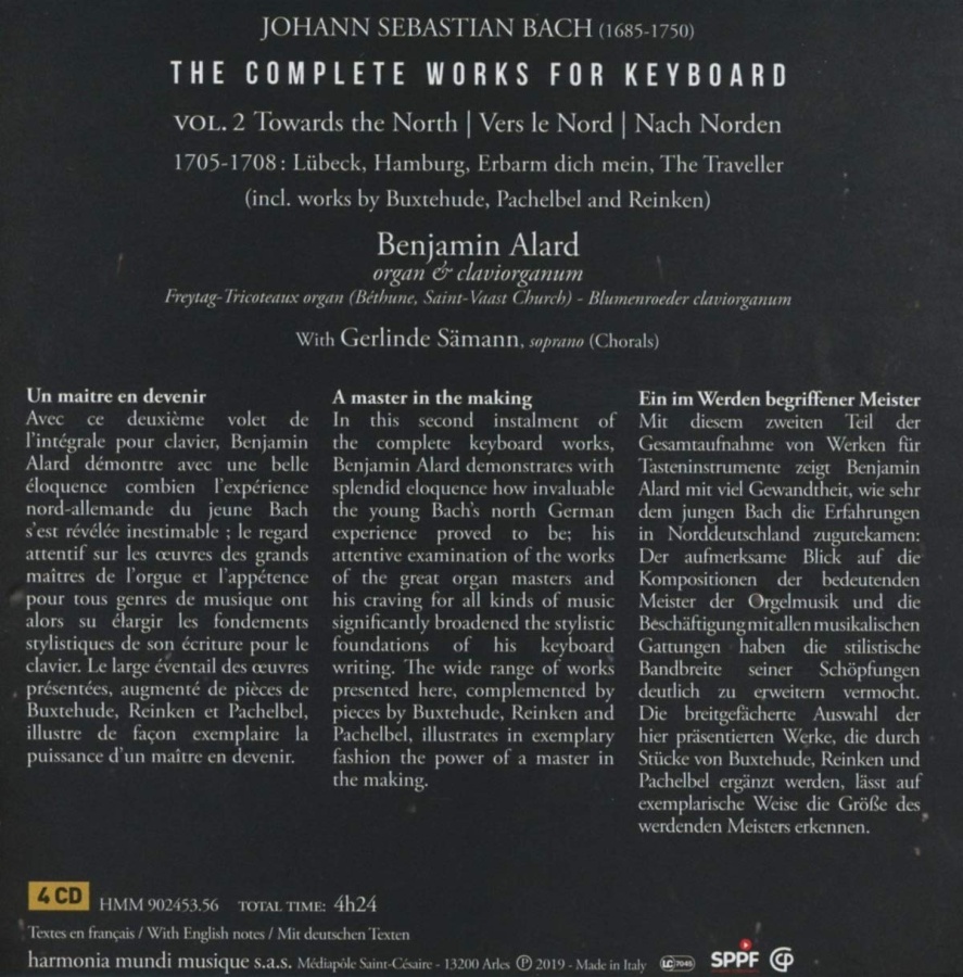 Bach: The Complete Works for Keyboard Vol. 2 - slide-1
