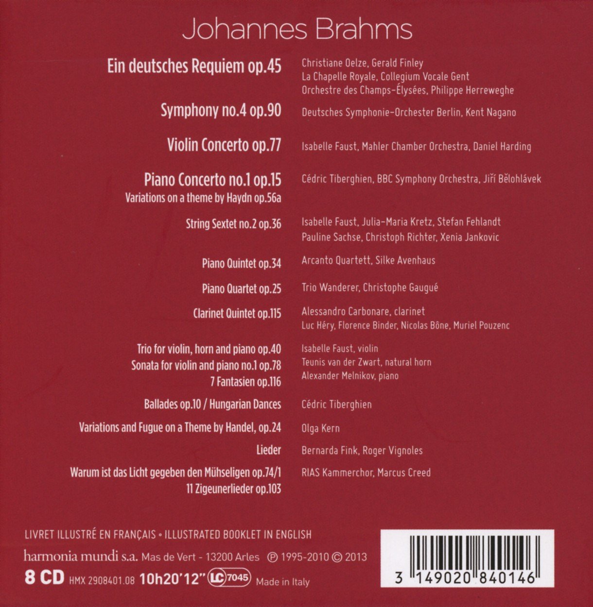 Brahms: Portrait (8 CD) - slide-1