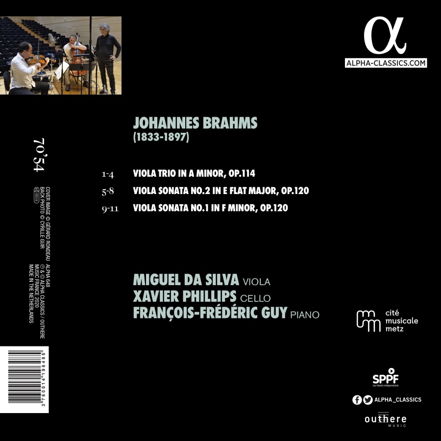 Brahms: Trio, Op. 114 & Sonatas, Op. 120 - slide-1