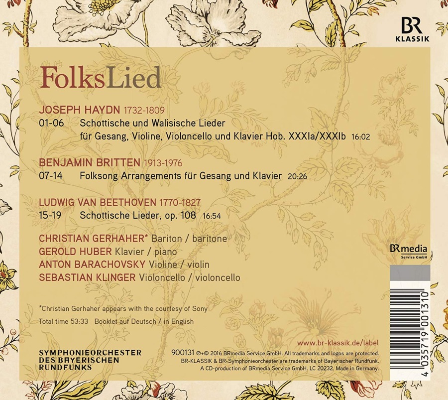 FolksLied - Beethoven; Britten; Haydn - slide-1