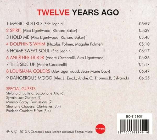 Ceccarelli: Twelve Years Ago - slide-1
