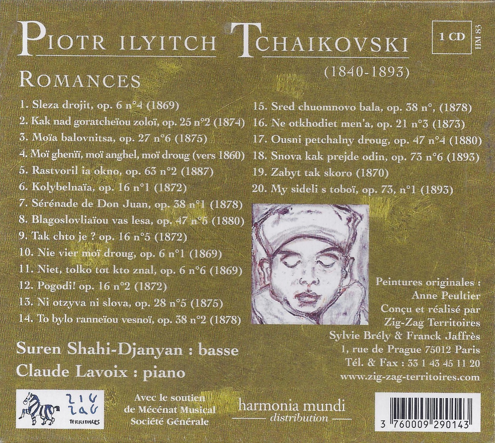 Tchaikovsky: Romances - slide-1