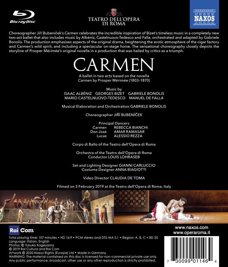 Carmen - A ballet in two acts - slide-1