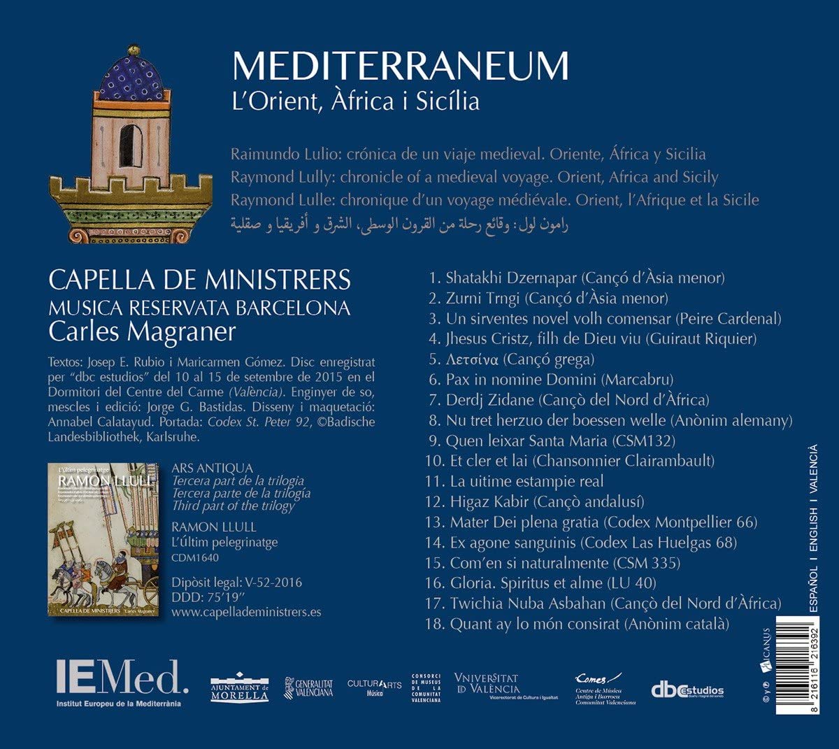 Mediterraneum - Llull, Ramon: Crònica d’un viatge medieval - slide-1