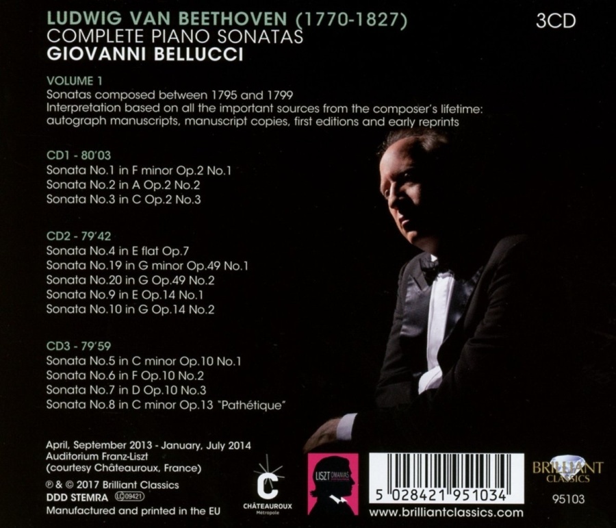 Beethoven: Complete Piano Sonatas Vol. 1 - slide-1
