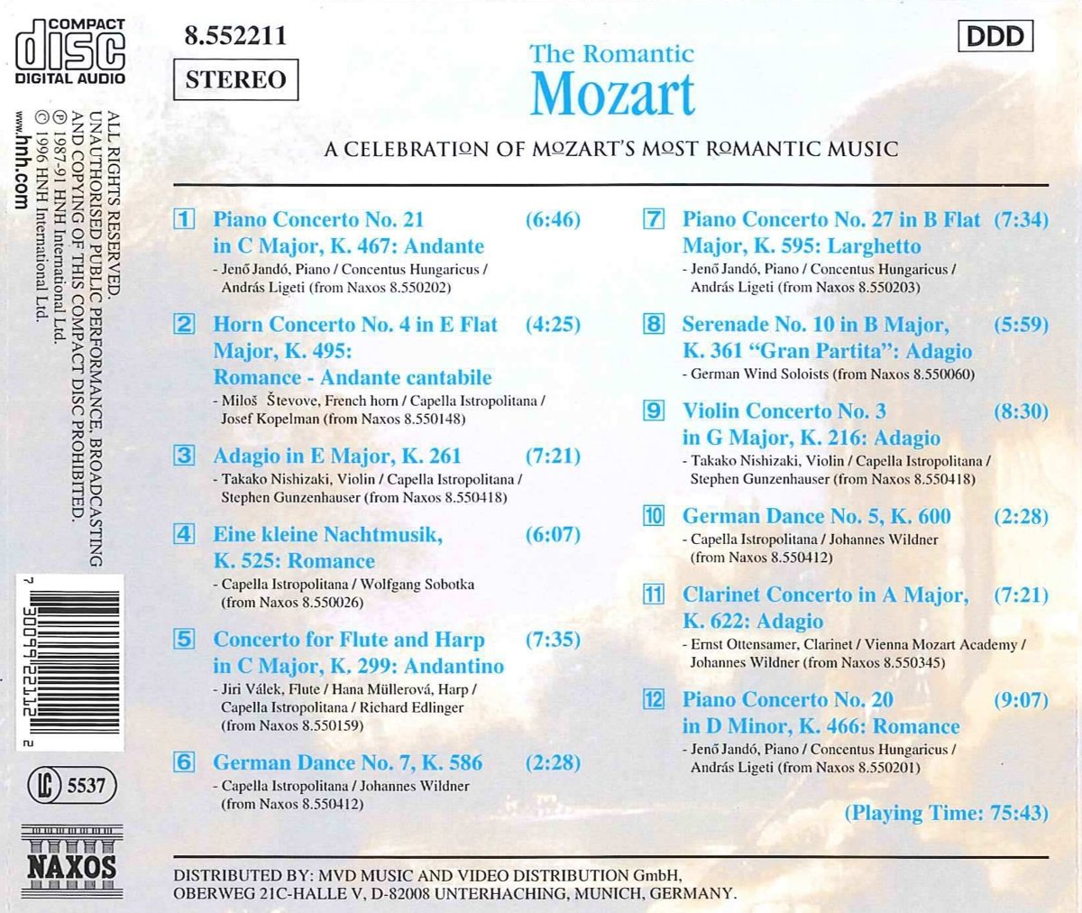 THE ROMANTIC MOZART - slide-1