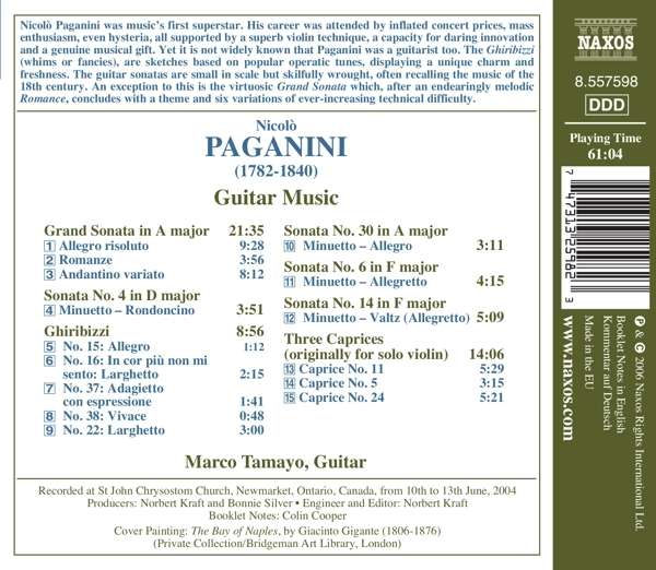 PAGANINI: Guitar Music - slide-1