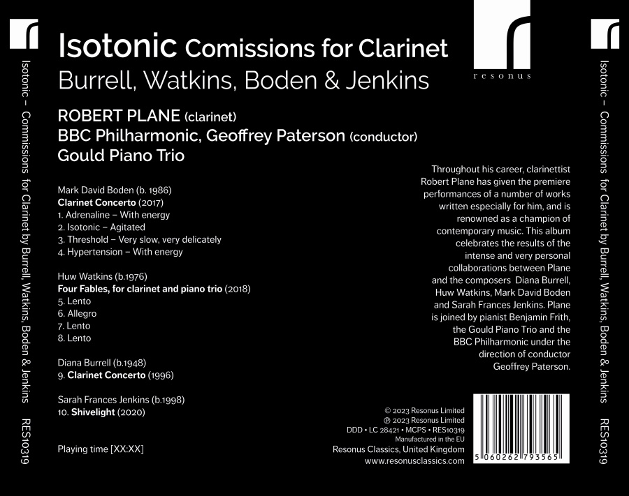 Isotonic - Commissions for Clarinet - slide-1