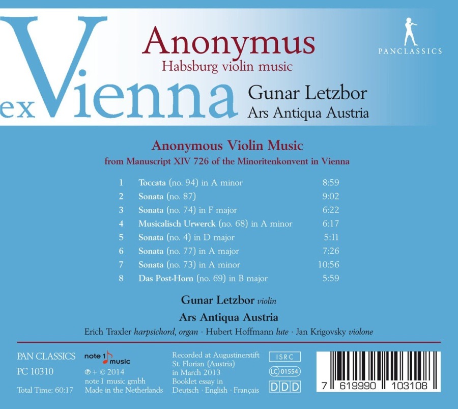 Anonymus Habsburg violin music - slide-1