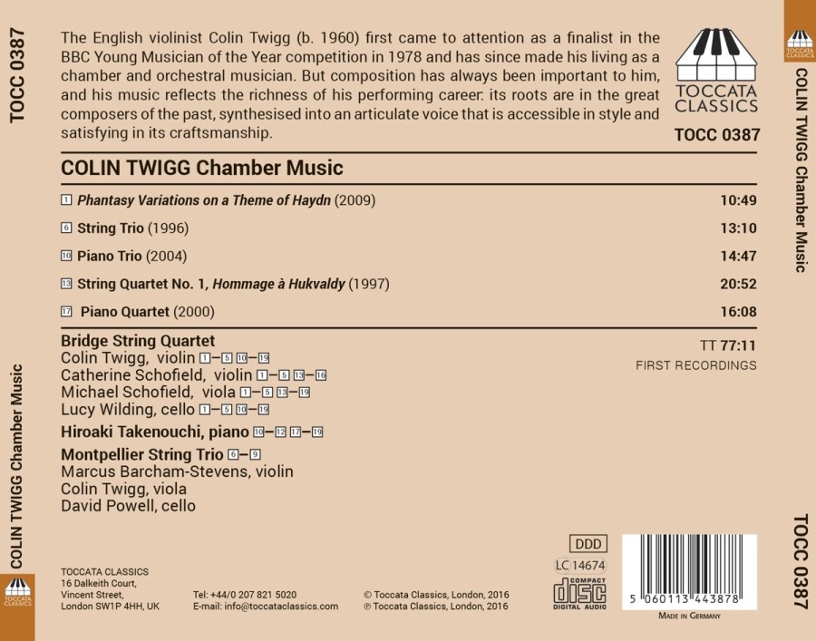 Twigg: Chamber Music - slide-1