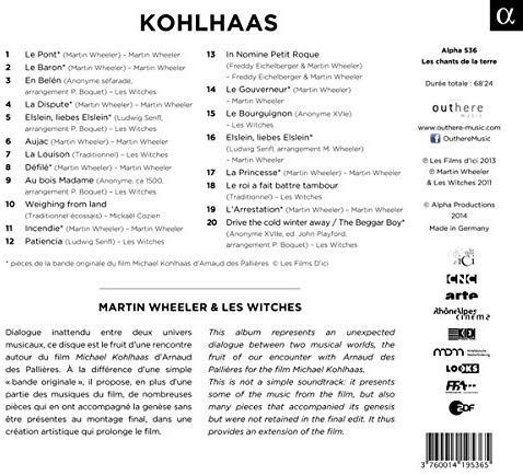 Kohlhaas - muzyka z filmu Arnaud des Pallières "Michael Kohlhaas" - slide-1