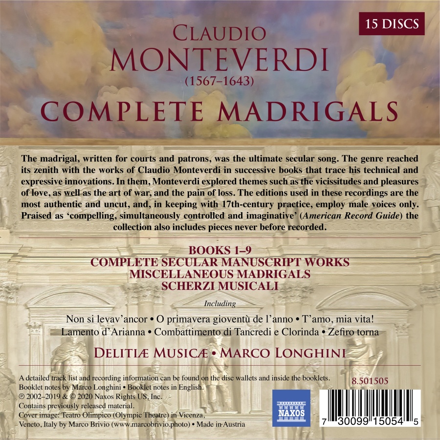 Monteverdi: Complete Madrigals - slide-1